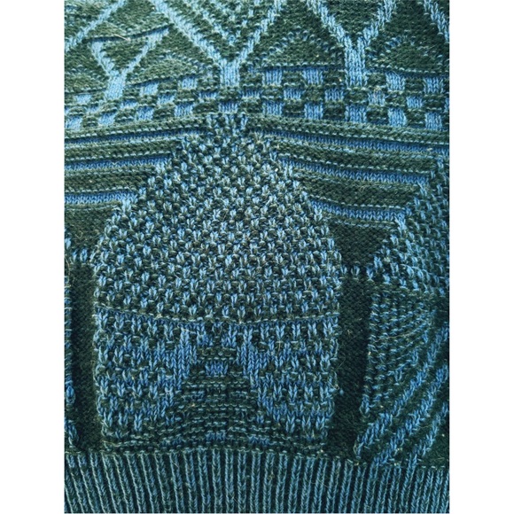 Vintage 90s blue and black Sweater - Picture 5 of 8